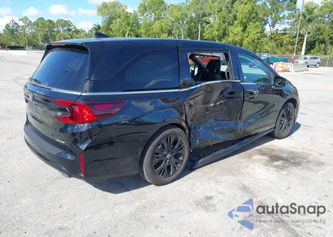 2025 Honda Odyssey Sport-L из США, поврежденный, VIN 5FNRL6H7XSB051948